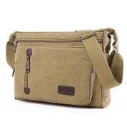 Patrick | Vintage Canvas Men's Crossbody Messenger Bag