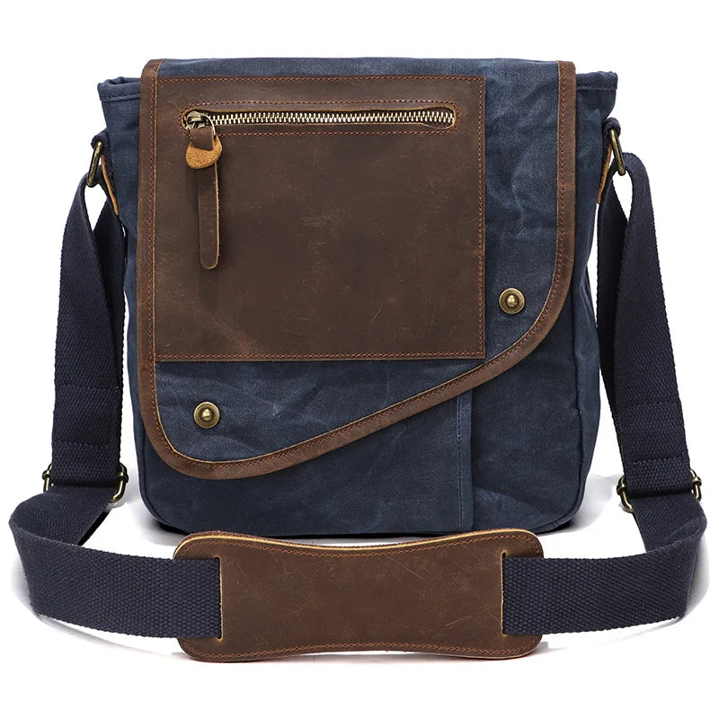 Caden | Vintage Canvas Men's Crossbody Messenger Bag