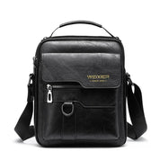 Abraham | Men's Leather Small Crossbody Messenger Bag