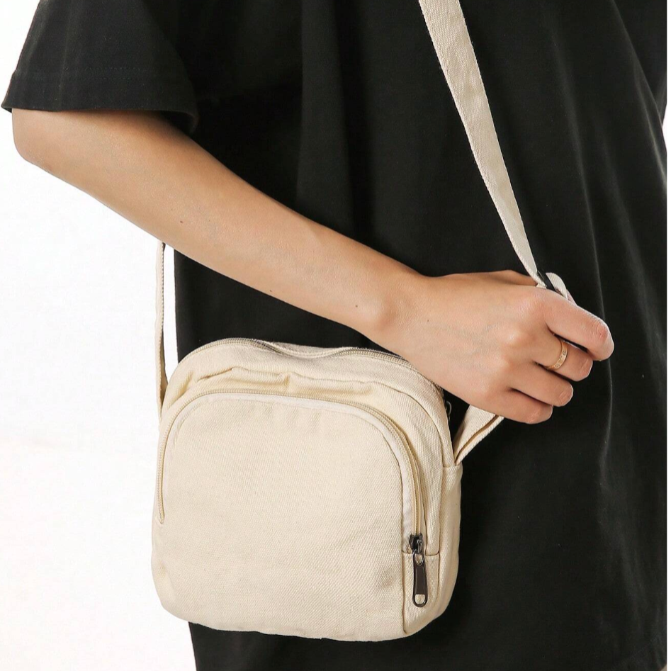 Andie | Mini Canvas Crossbody Sling Bag