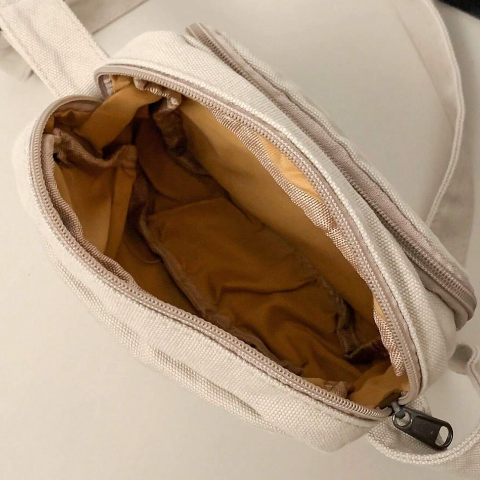 Andie | Mini Canvas Crossbody Sling Bag