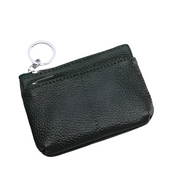 Linda | Compact Genuine Leather Travel Pouch Wallet with Key Holder
