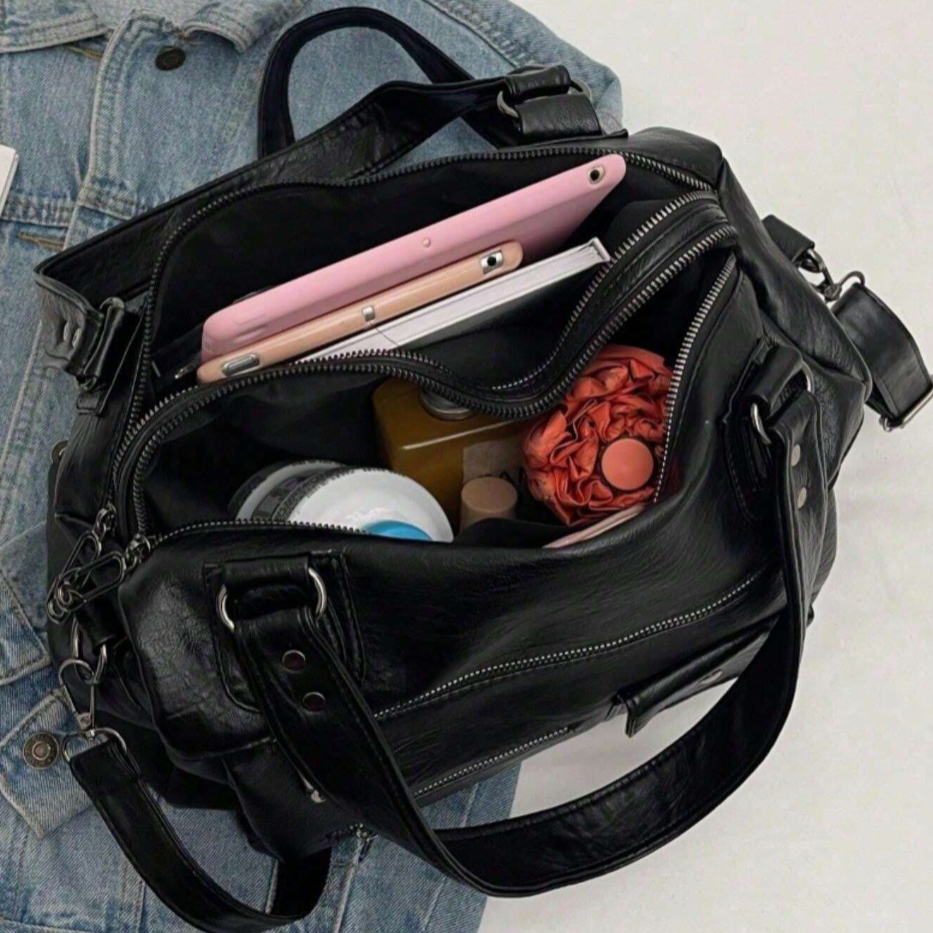 Tiana | Retro Large Capacity Crossbody Travel  Handbag