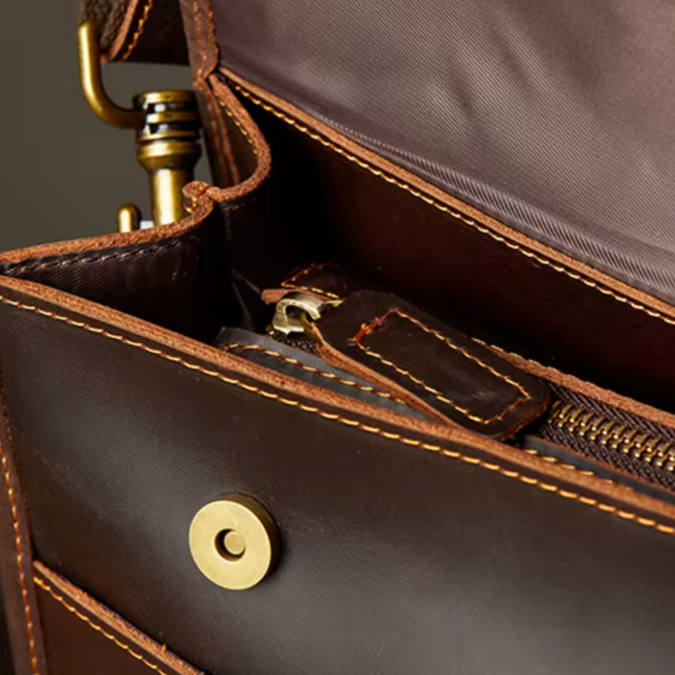 Bristol | Timeless & Versatile Style Men's Crossbody Messenger Bag