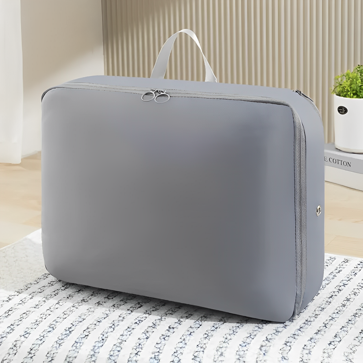 Anais | Ultra Space-Saving Compression Packing Cube for Travel and Bedding Storage