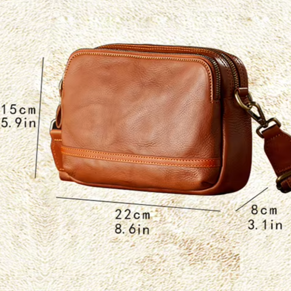 Landen | Retro Genuine Leather Crossbody Sling Bag