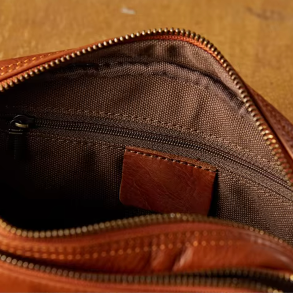 Landen | Retro Genuine Leather Crossbody Sling Bag