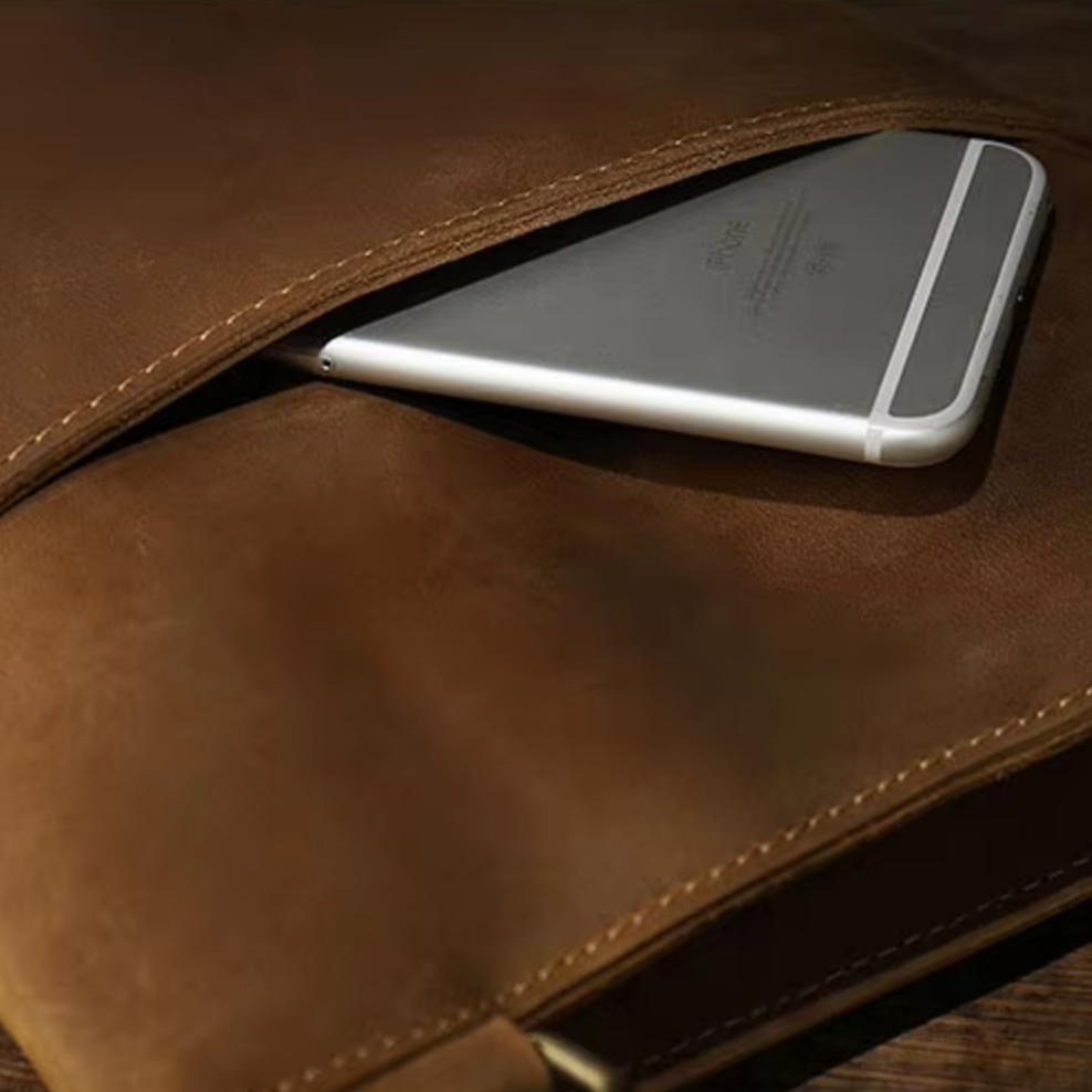 Vincenzo | Stylish Vintage-Inspired Design Crossbody Travel Bag