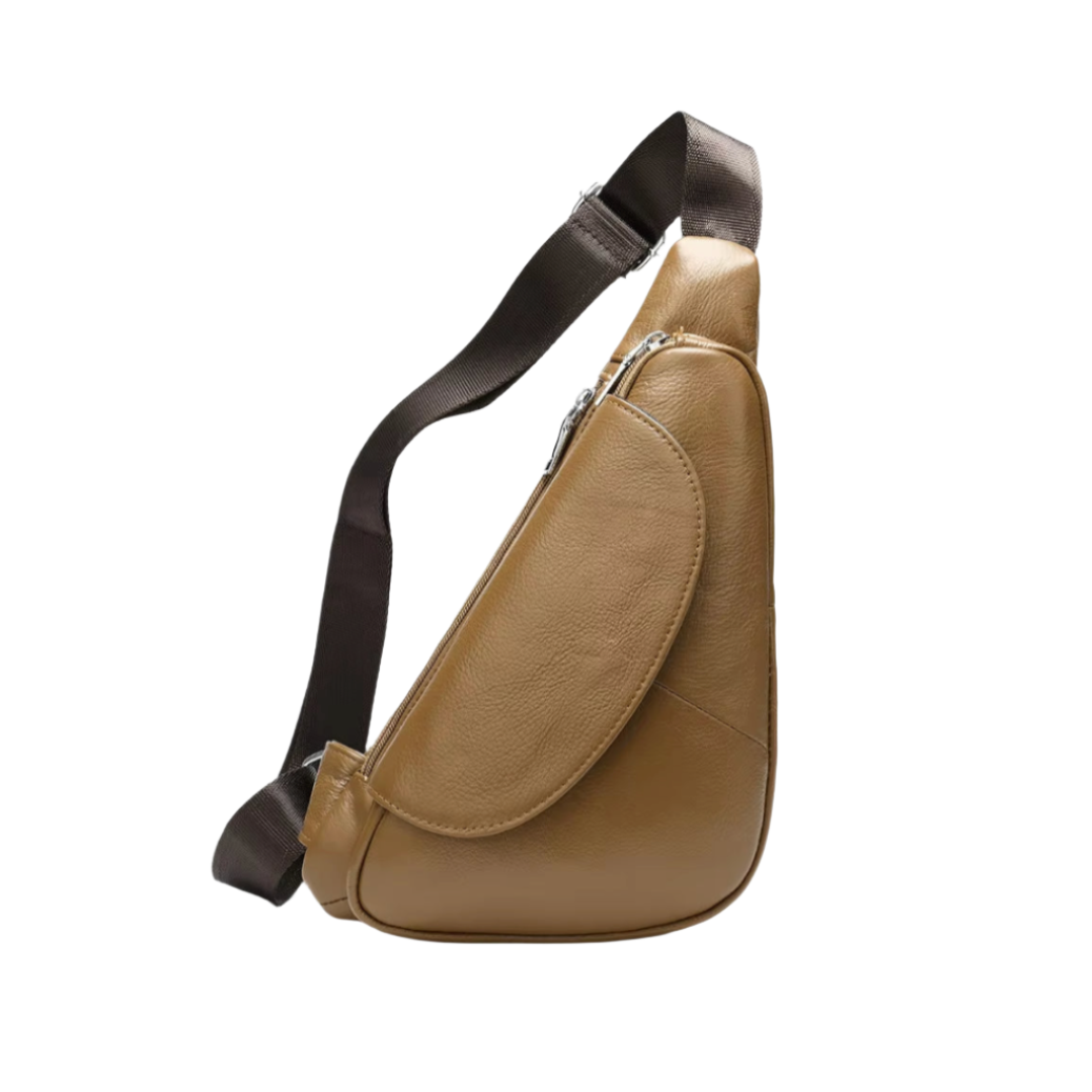 Alan | Vintage-Inspired Design Leather Crossbody Bag