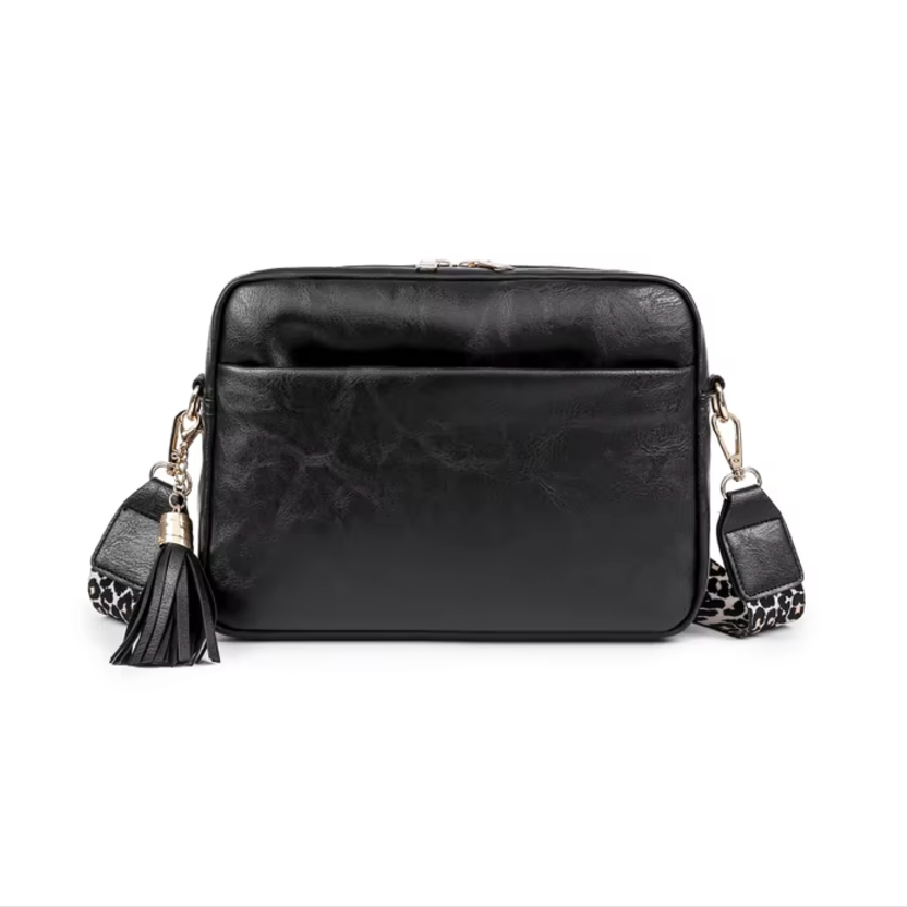 Hattie | Triple Zip Women's Crossbody Travel Bag