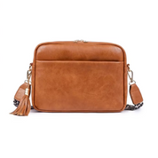 Hattie | Triple Zip Women's Crossbody Travel Bag