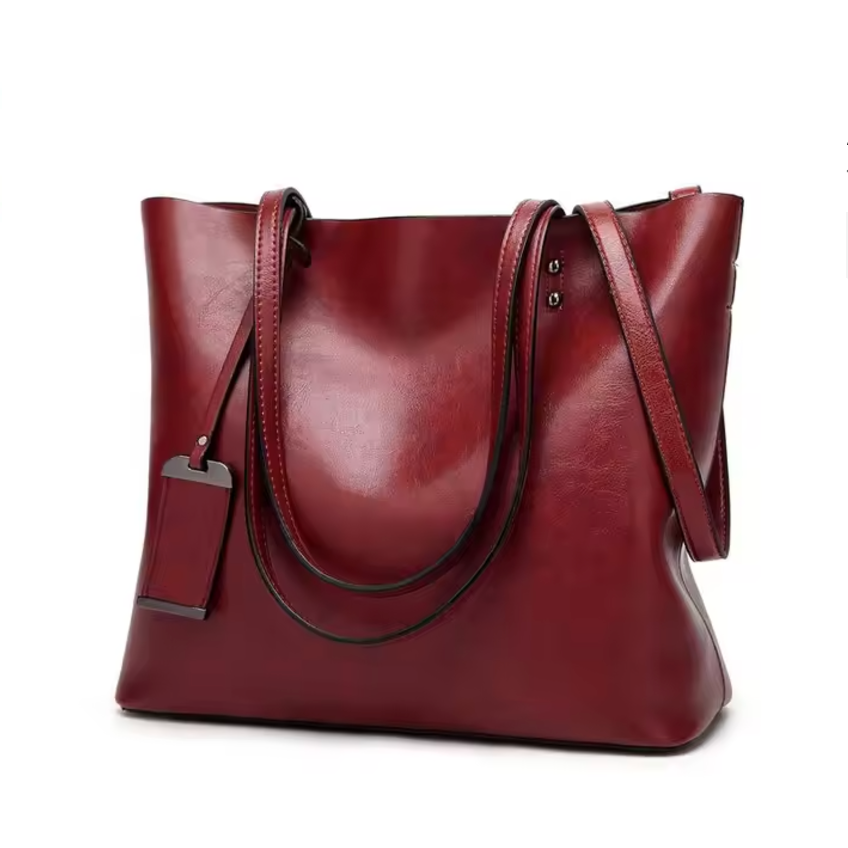 Belen | Vintage Oil Leather Women's Travel Crossbody Handbag