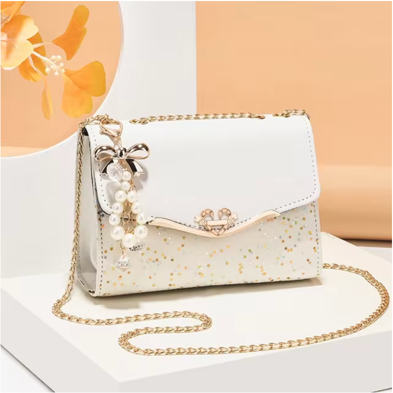 Briella | Women's Sequined Crossbody Sling Handbag