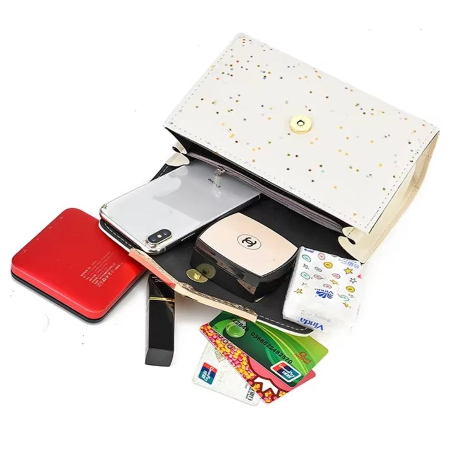 Briella | Women's Sequined Crossbody Sling Handbag
