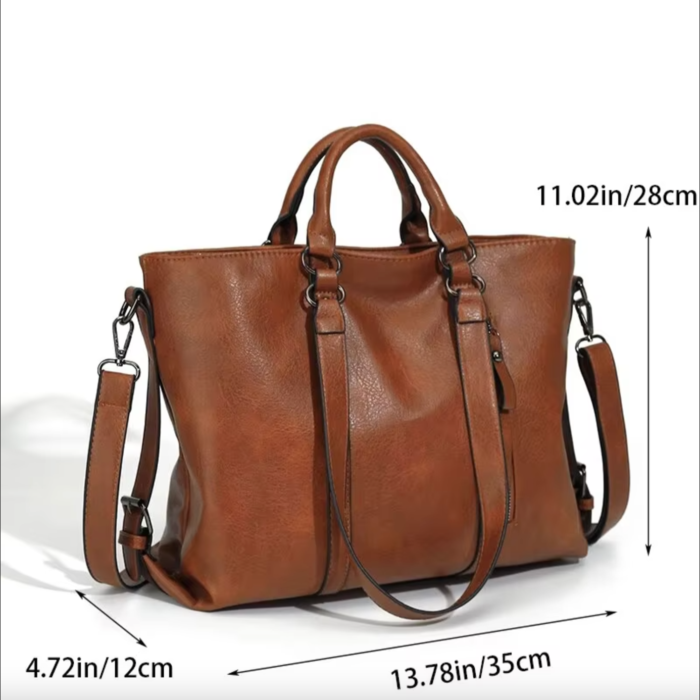 Emberly | Vintage Leather Women's Crossbody Handbag