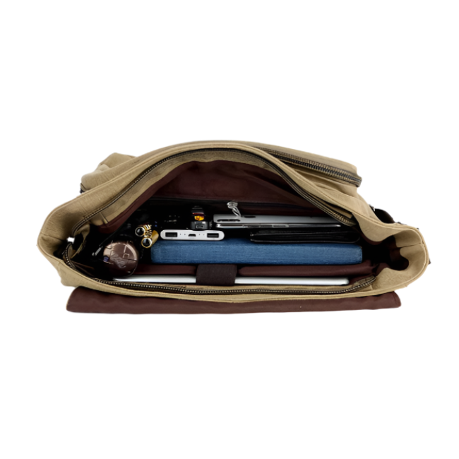 Junior | Compact Crossbody Messenger Laptop Travel Bag