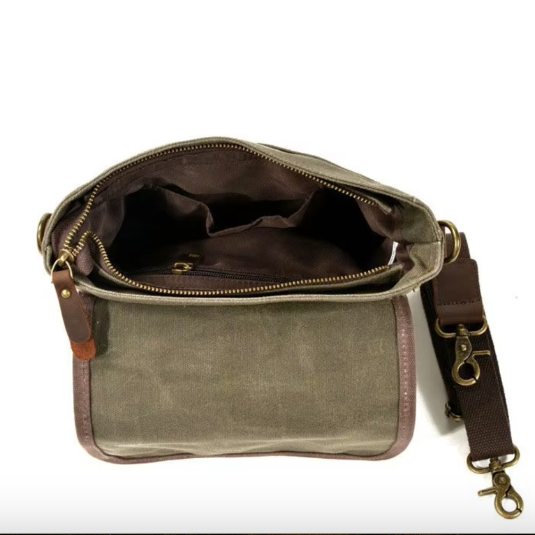 Lian | Men's Small Crossbody Canvas Travel Bag