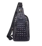 Samir | Alligator Leather Crossbody Travel Bag