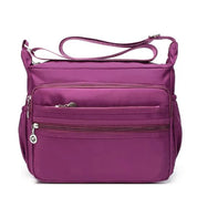 Rosa | Lightweight Multi-Pocket Crossbody Messenger Travel Bag