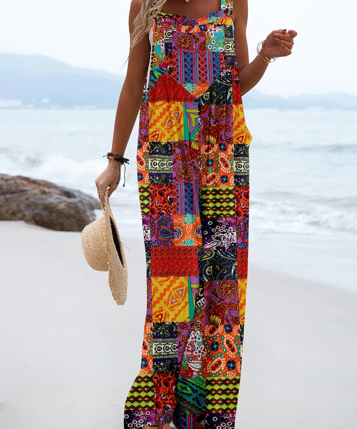 Stylish Bohemian Chic Jumpsuit - Embrace the Boho Vibe! - Lizabella Fashion