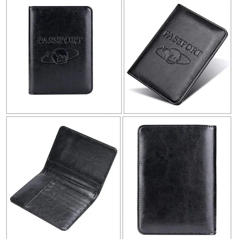 Bria | Genuine Cowhide Leather Travel Wallet Passport Holder