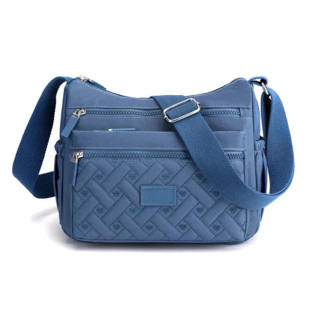 Rivka | Women's Waterproof Multi-Pocket Crossbody Messenger Bag