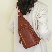 Pearl | Women's Leather Crossbody Sling Bag
