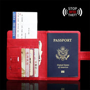 Cielo | RFID Leather Passport Holder Travel Wallet