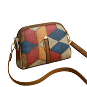 Bria | Women's Patchwork Design Mini Crossbody Sling Bag