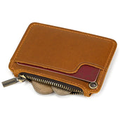 Dani | Vintage Genuine Leather Travel Wallet with Coin Pocket