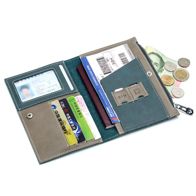 Nori | Sleek & Secure Anti-Theft RFID Protection Travel Wallet