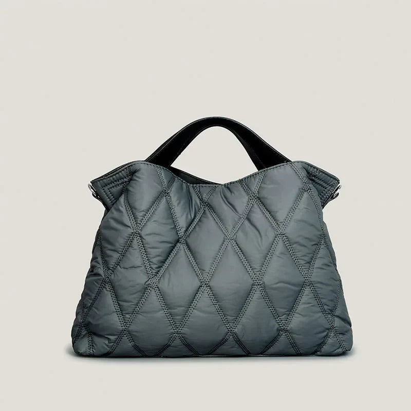 Lila | Lightweight Puffer Crossbody Messenger Handbag