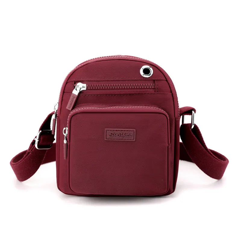 Winnie | Compact Nylon Crossbody Sling Bag
