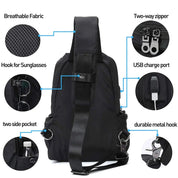 Mohammad | Waterproof Tactical Small Crossbody Bum Bag