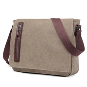 Israel | Men's Vintage Canvas Crossbody Messenger Bag