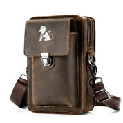 Lachlan | Men's Retro Leather Small Crossbody Shoulder Sling Bag
