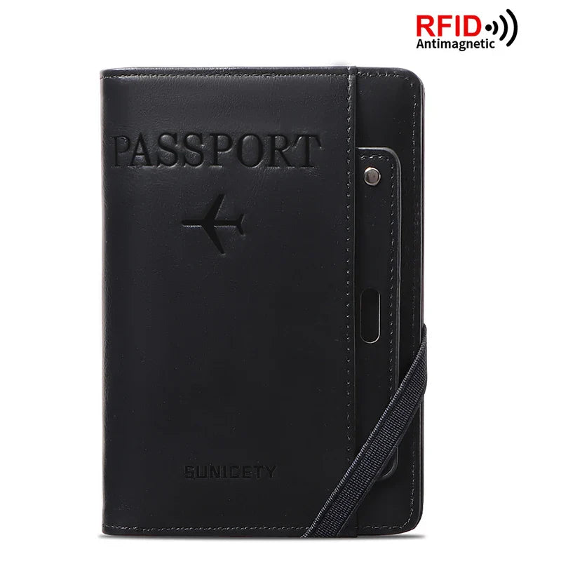 Harlee | Multi-Functional Anti-Theft Passport Holder Travel Wallet