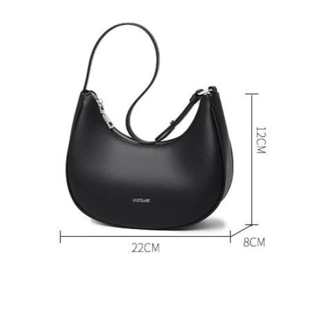 Transform Your Look with the Chic Madison European Leather Crossbody Handbag