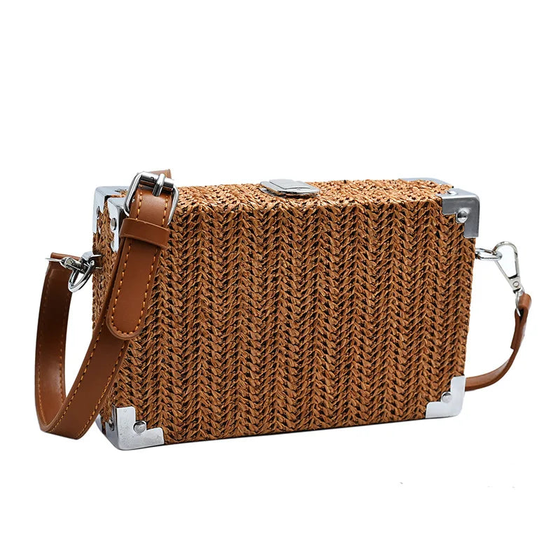 Amelie | Women's Chic Woven Crossbody Sling Bag