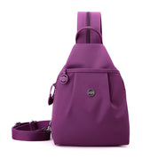 Amayah | Water-Resistant Oxford Crossbody Sling Bag Convertible Backpack