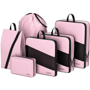 Ashlynn | 6 Pack Compression Packing Cubes Travel Organisers