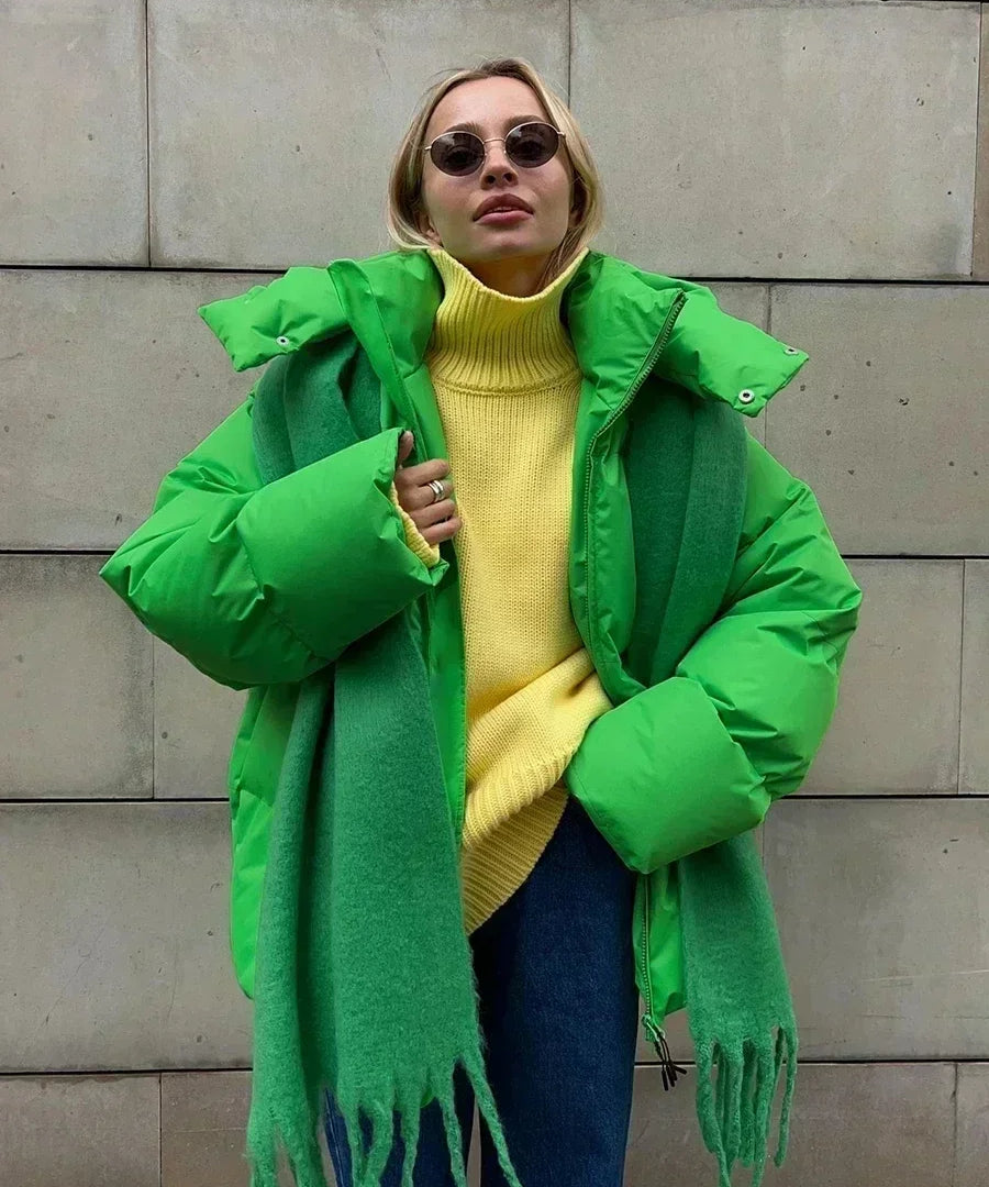Joy | Trendy and Thick Winter Puffer Jacket