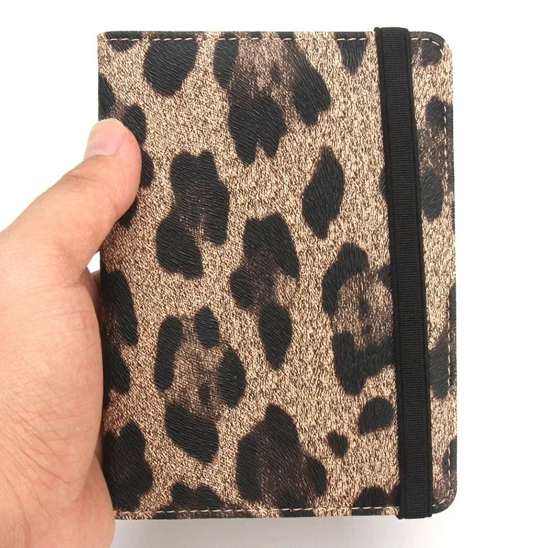 Carly | Lightweight Leopard Print Passport Holder Travel Wallet