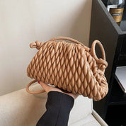 Nellie | Stylish Solid Color Mini Leather Crossbody Shoulder Handbag