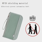 Harmoni | Sleek & Stylish Large-Capacity RFID Travel Essentials Organizer
