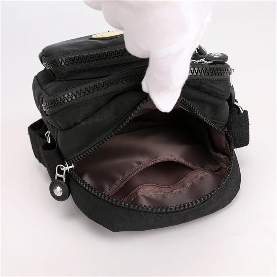 Dallas | Multi-Pocket Casual Crossbody Sling Bag
