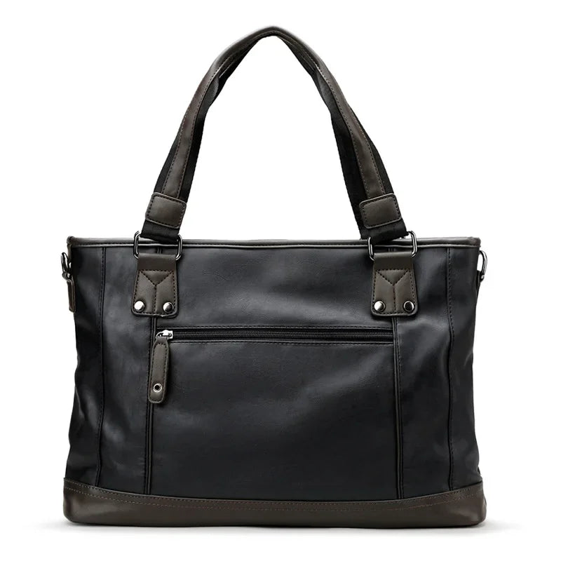Louise | Stylish Men’s PU Leather Travel Crossbody Messenger Bag