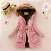 Hiede | Fashionable & Warm Lined Winter Hoodie Jacket
