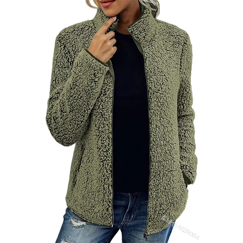 Novie | Cozy Fleece Jacket for Women