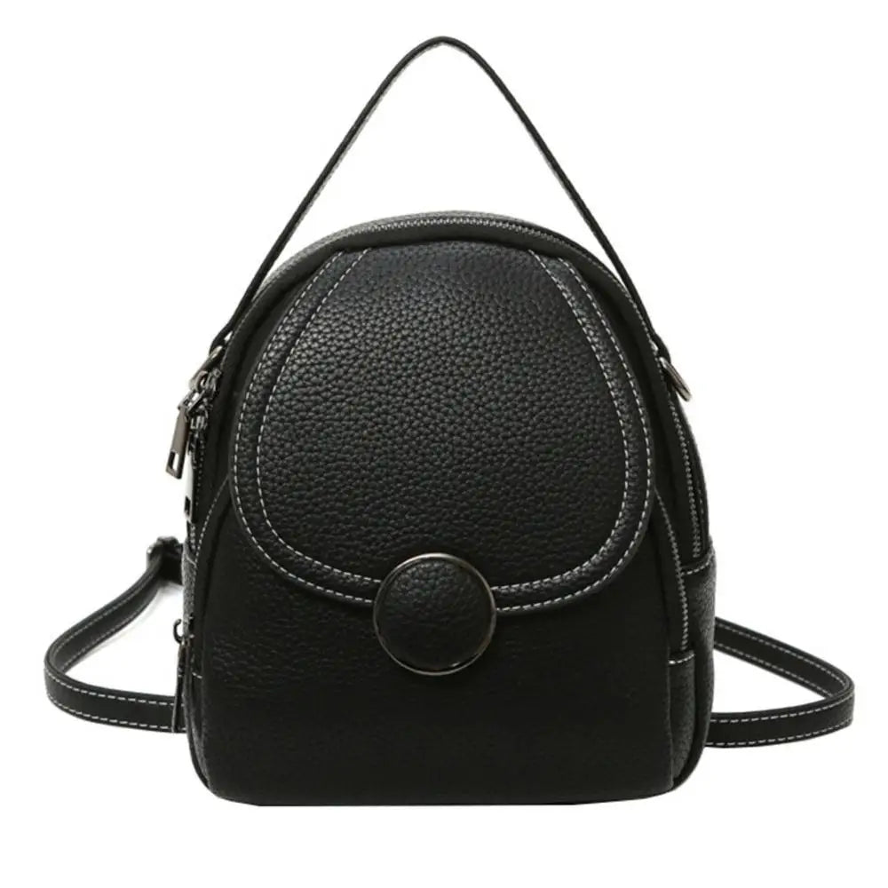 Janelle | Mini Flap Crossbody Sling Handbag Backpack with Top Handle